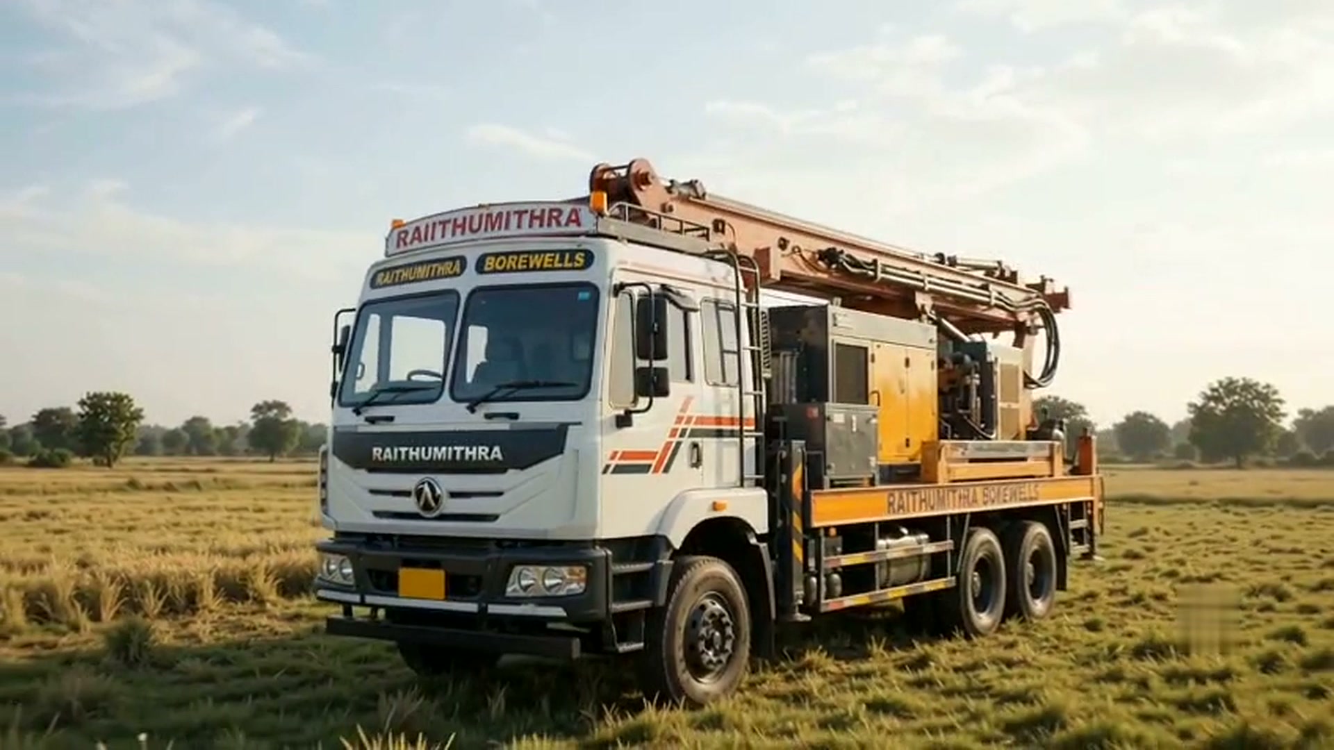 Raithu Mithra Borewells Heavy Drilling Fleet in Siddipet Telangana